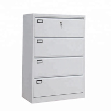 Wholesale Factory Lateral Steel 4 Drawer Cabinet with Central Locking